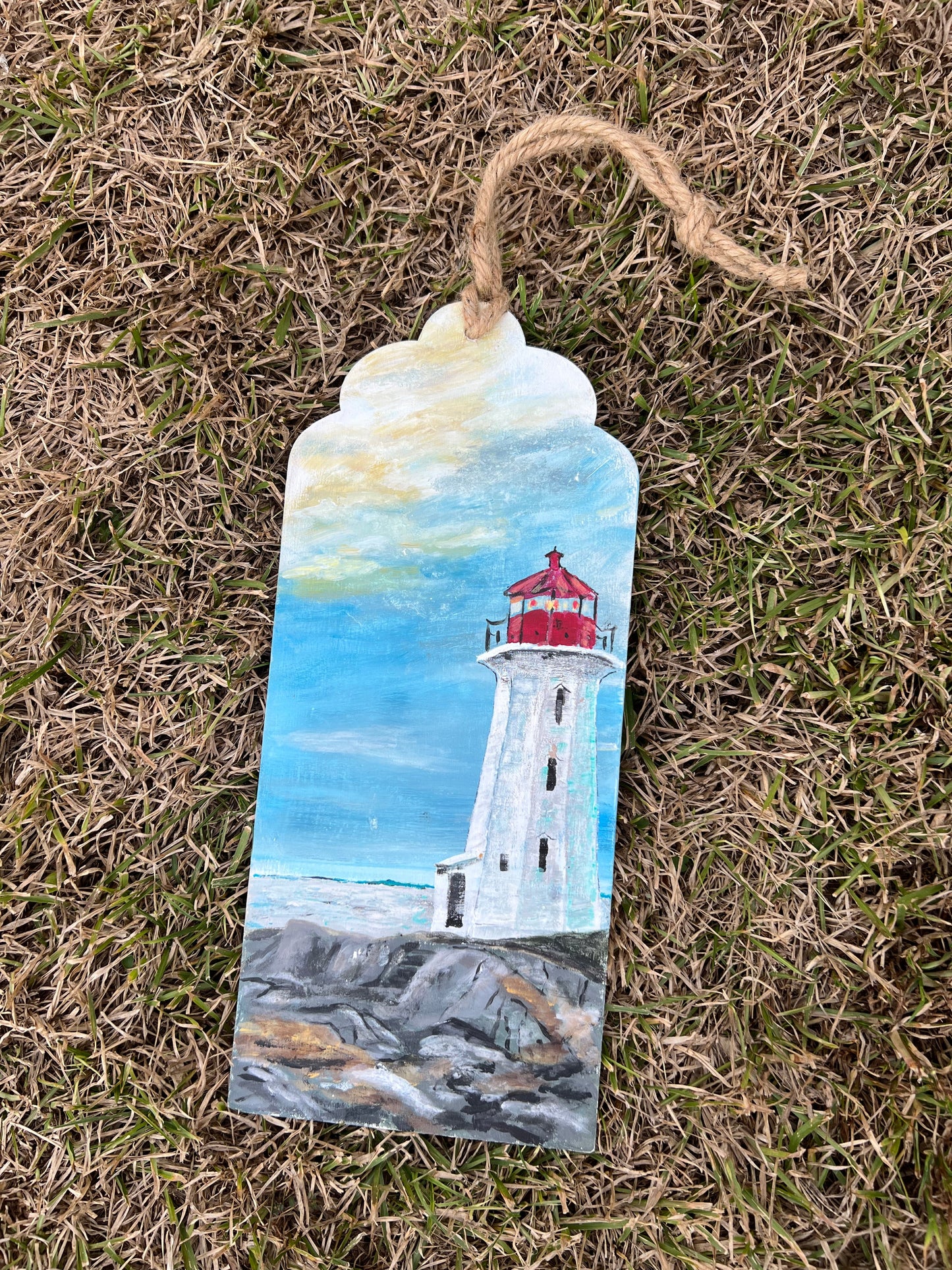 Item # 52 Lighthouse tag