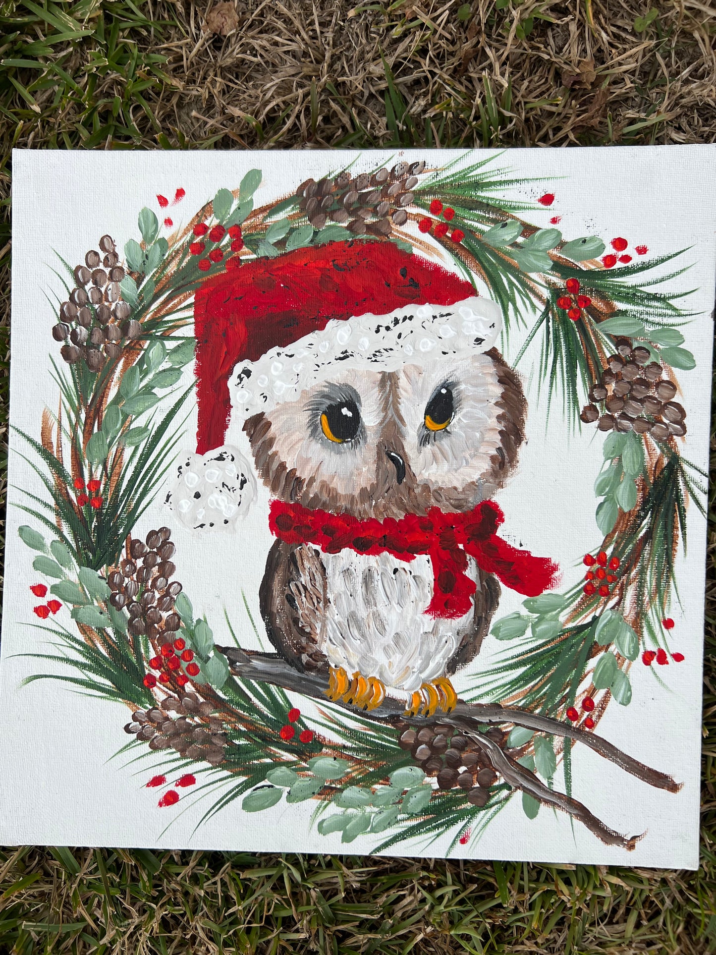 Item #25 Christmas Owl